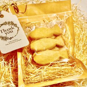 🍪猫が恩返しCBNクッキー🐟5枚入🍪